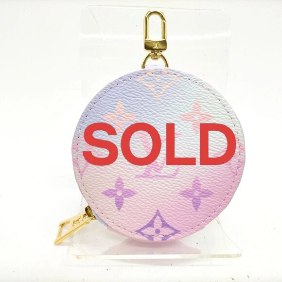 Louis Vuitton LV Coin Case On The Go Spring Sunset Pink Monogram 499-042425 - Picture 1 of 9